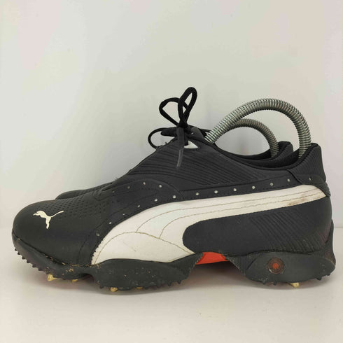 プーマ PUMA レザー アッパー ゴルフ シューズ スパイク Y2K メンズ JPN:25.5